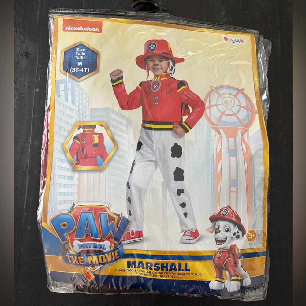 PAW Patrol Marshall Costume -3T/4T